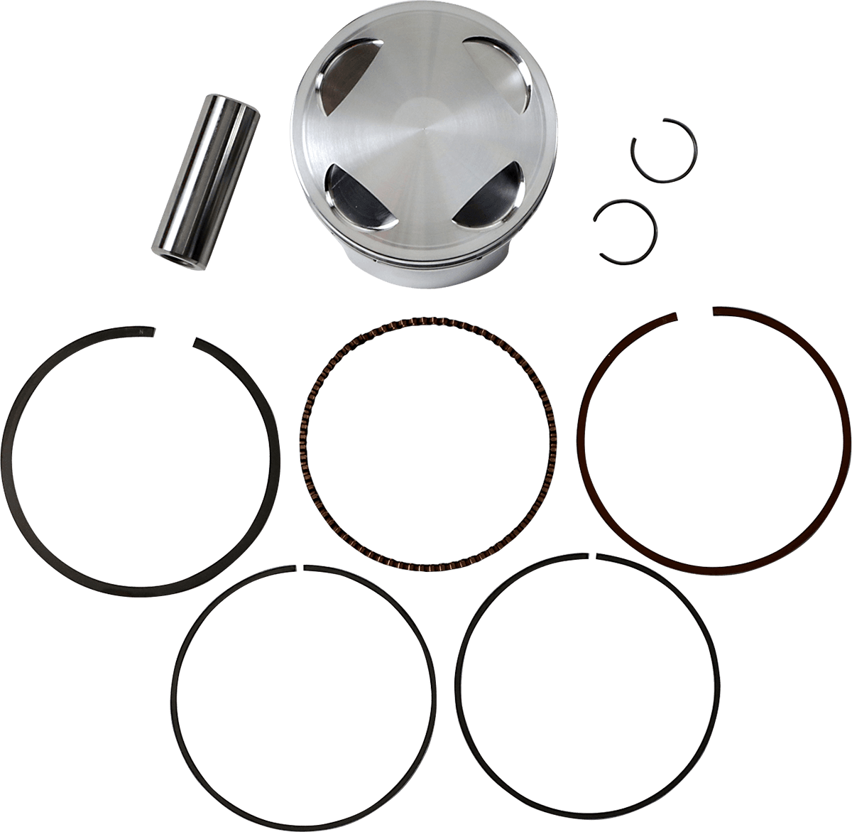 JE PISTONS 0910-5830 Piston Kit - 89.00 mm - 12.0:1 CR - Honda