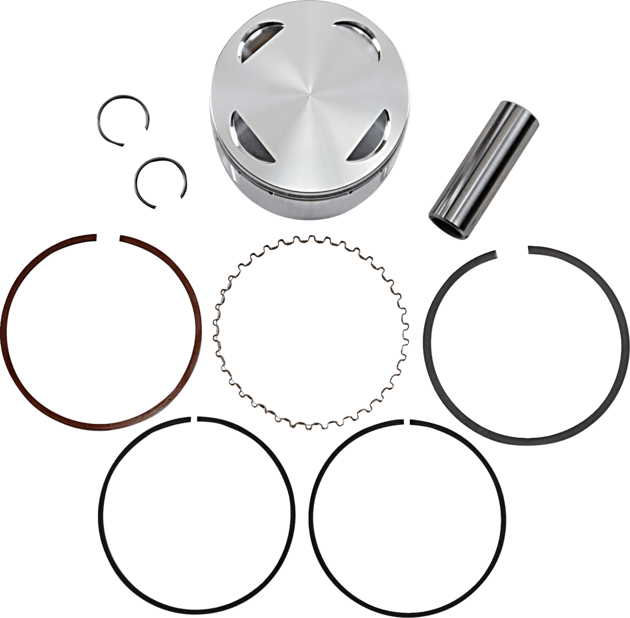 JE PISTONS 0910-5834 Piston Kit - 100.00 mm - 11.25:1 CR - Honda