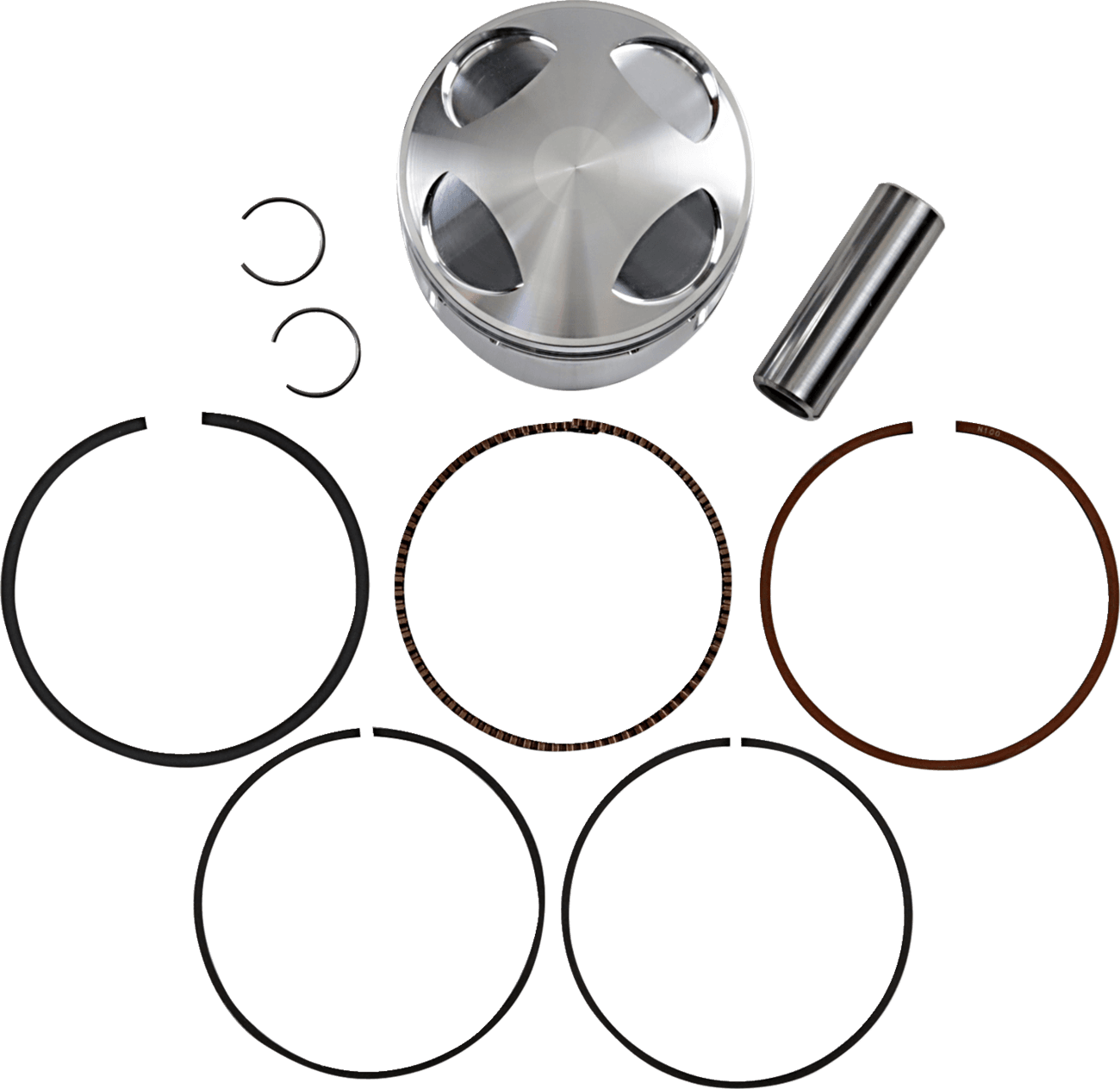JE PISTONS 0910-5837 Piston Kit - 86.00 mm - 10.6:1 CR - Honda