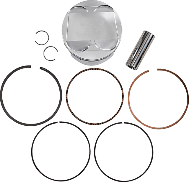 JE PISTONS 0910-5842 Piston Kit - 90.00 mm - 12.0:1 CR - Arctic Cat | Kawasaki | Suzuki