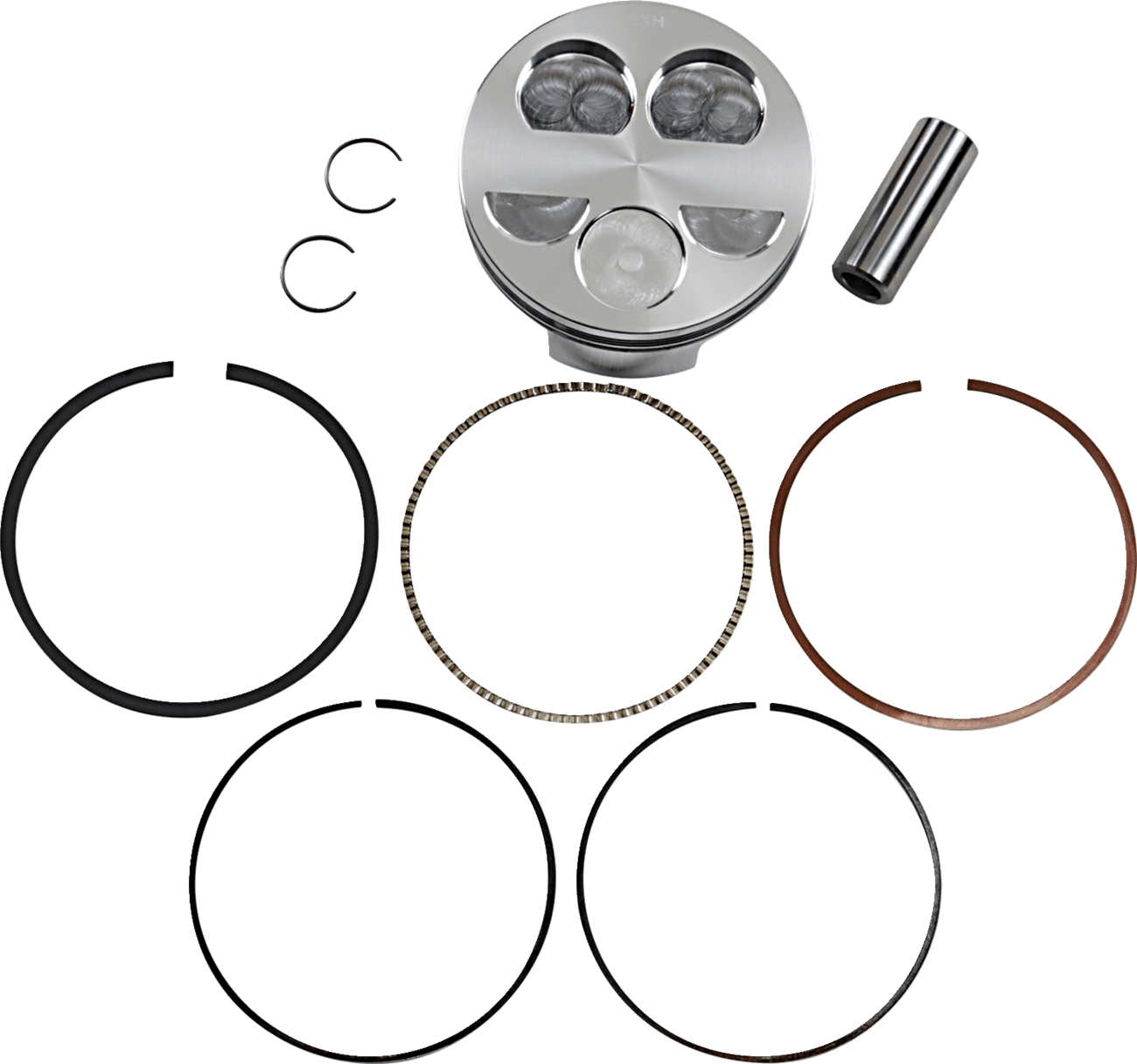JE PISTONS 0910-5850 Piston Kit - 98.00 mm - 13.0:1 CR - Yamaha
