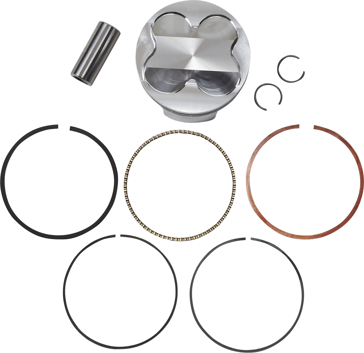 JE PISTONS 0910-5851 Piston Kit - 105.00 mm - 12.5:1 CR - Polaris