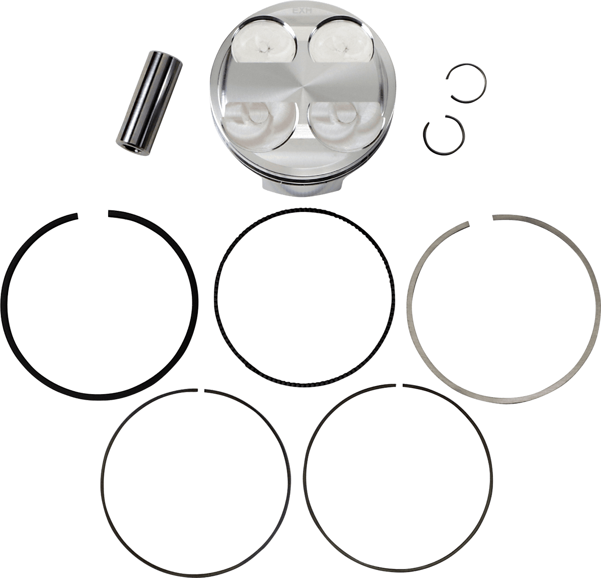 JE PISTONS 0910-5854 Piston Kit - 96.00 mm - 12.8:1 CR - Honda