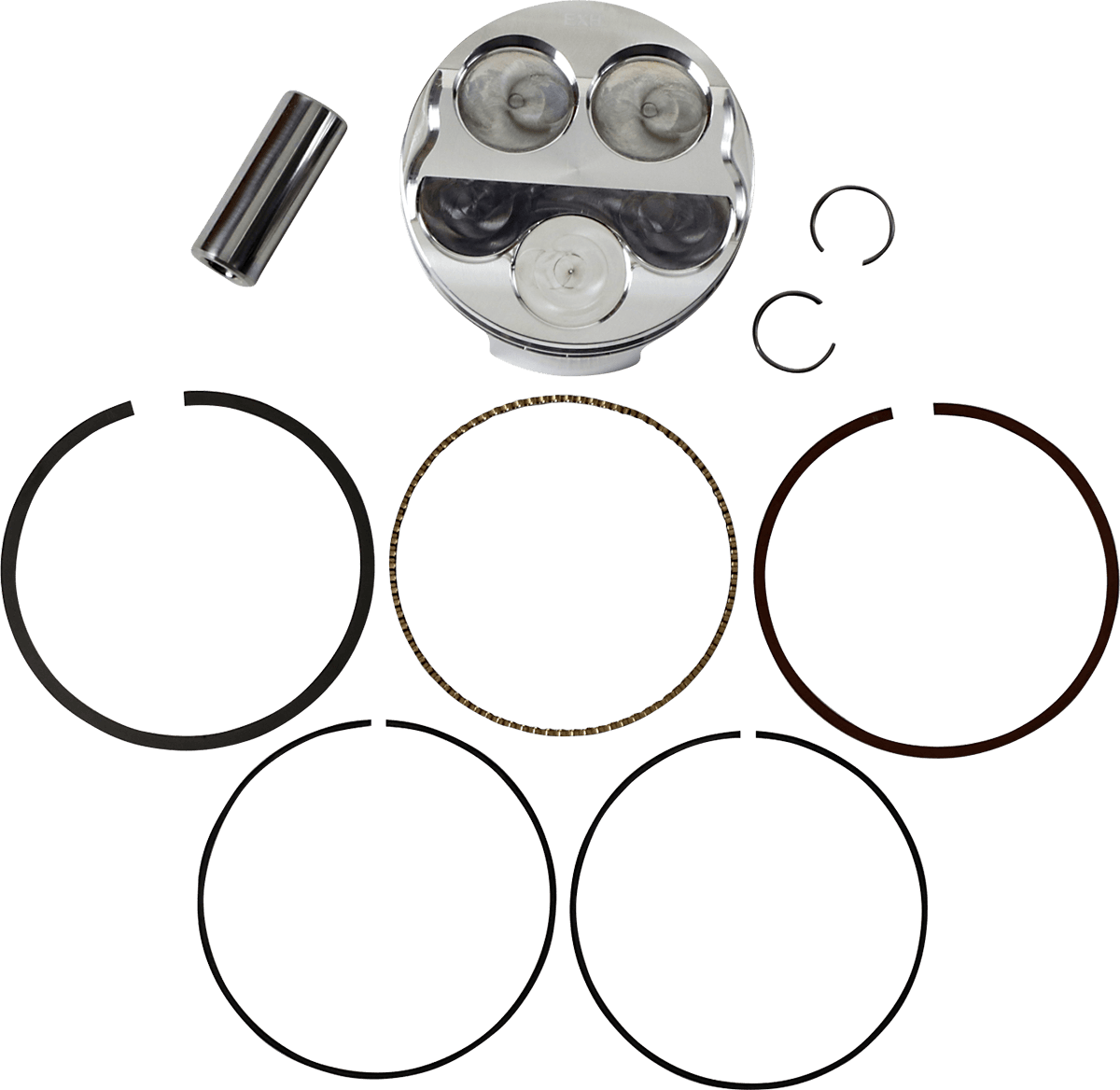 JE PISTONS 0910-5861 Piston Kit - 95.00 mm - 13.5:1 CR - Yamaha