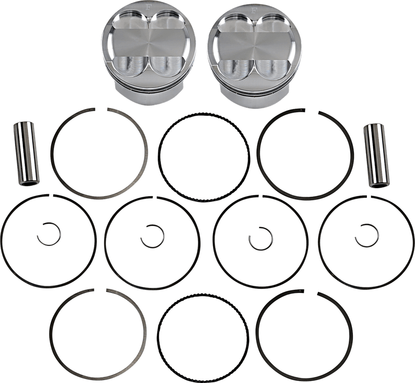 JE PISTONS 0910-5883 Piston Kit - 90.00 mm - 11.5:1 CR - Kawasaki