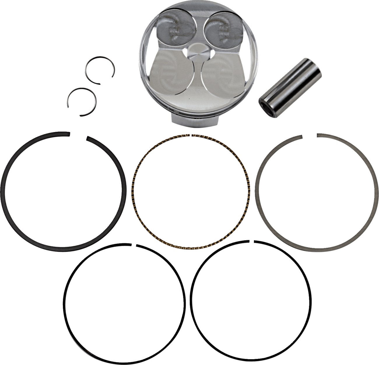 JE PISTONS 0910-5893 Piston Kit - 94.00 mm - 13.8:1 CR - Honda