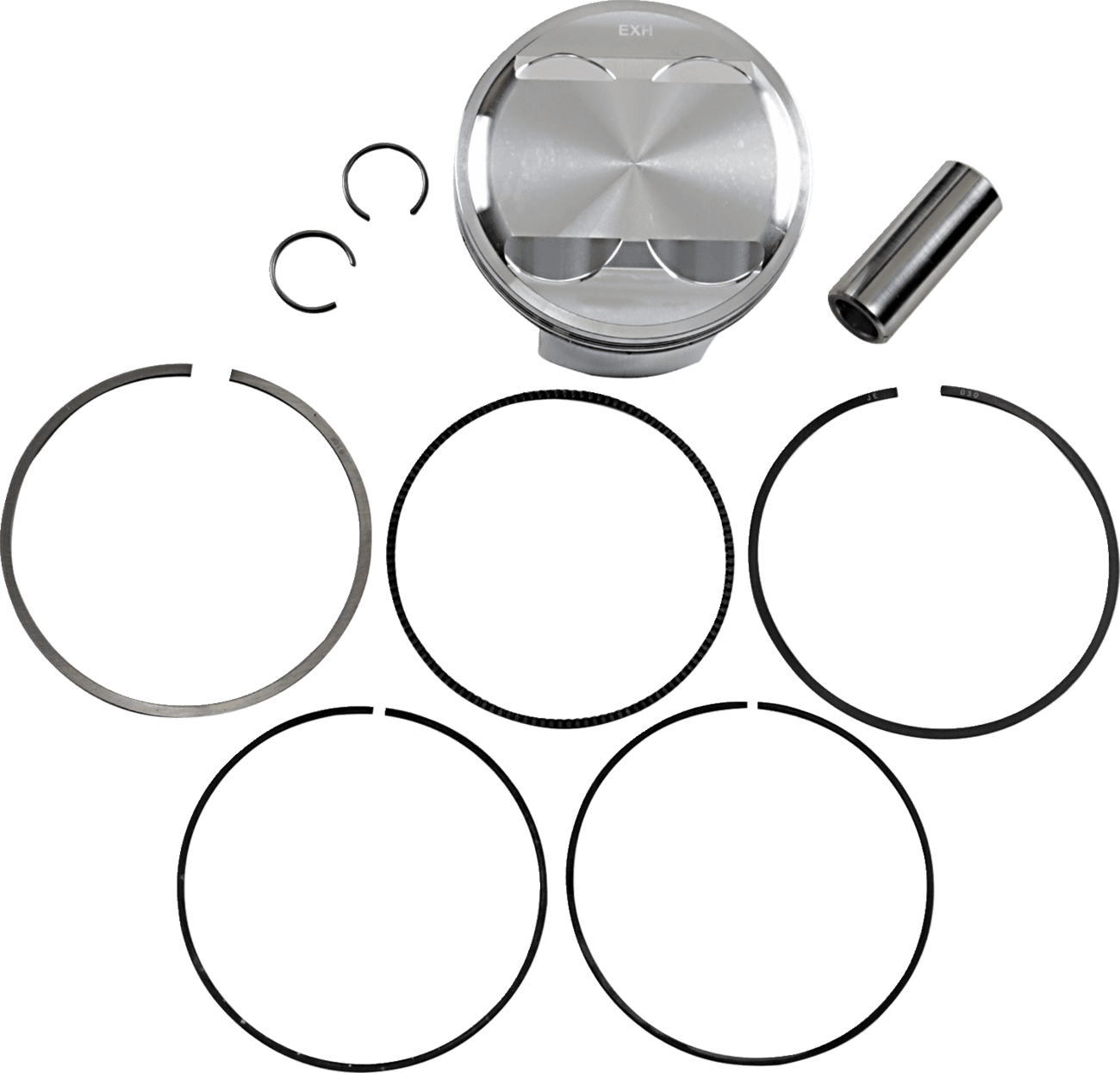 JE PISTONS 0910-5898 Piston Kit - 105.50 mm - 12.5:1 CR - Yamaha