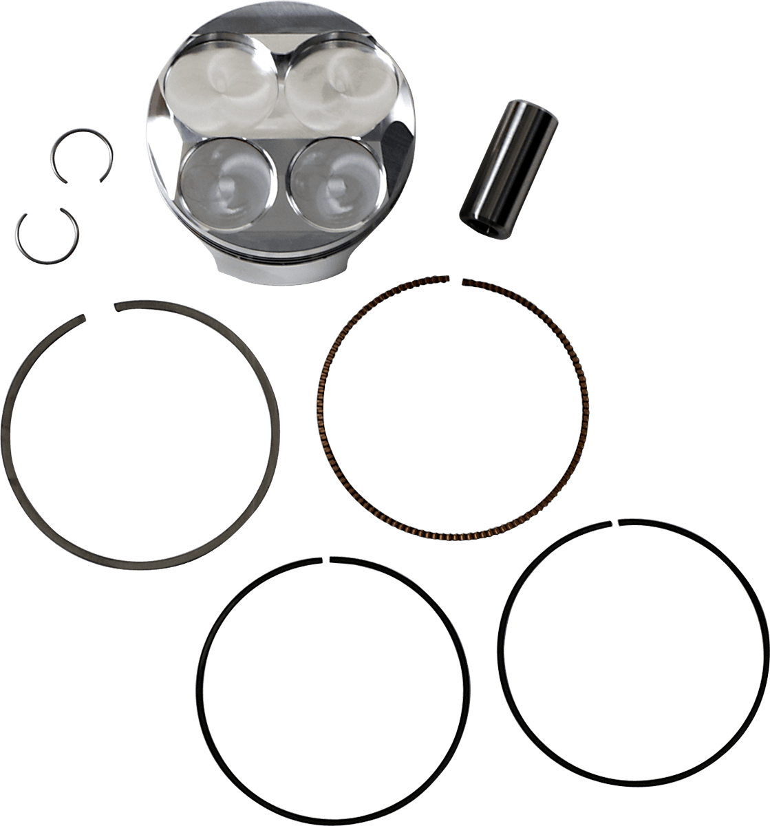 JE PISTONS 0910-5932 Piston Kit - 77.00 mm - 14.0:1 CR - Yamaha