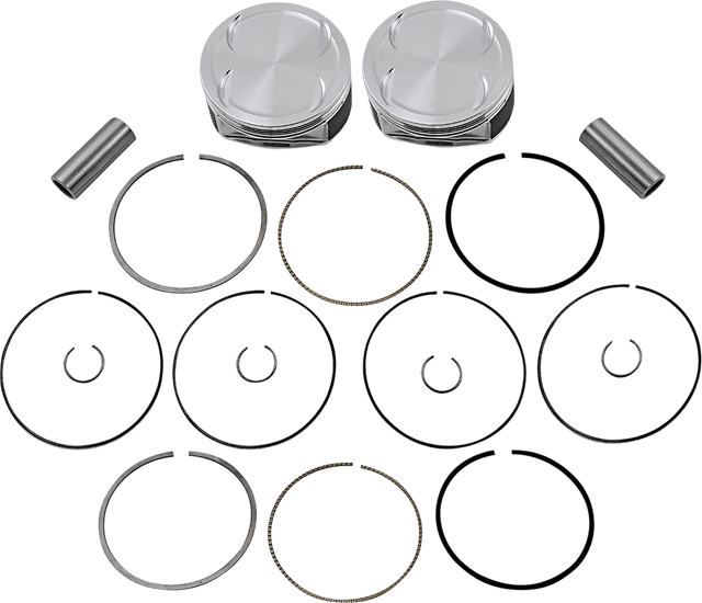 JE PISTONS 0910-6011 Piston Kit - 4.016" Bore - Standard - 114"/117" M8
