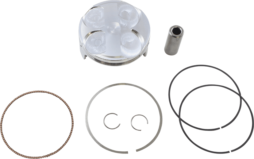 JE PISTONS 0910-6390 Piston Kit - 78.00 mm - 14.1:1 CR - Kawasaki
