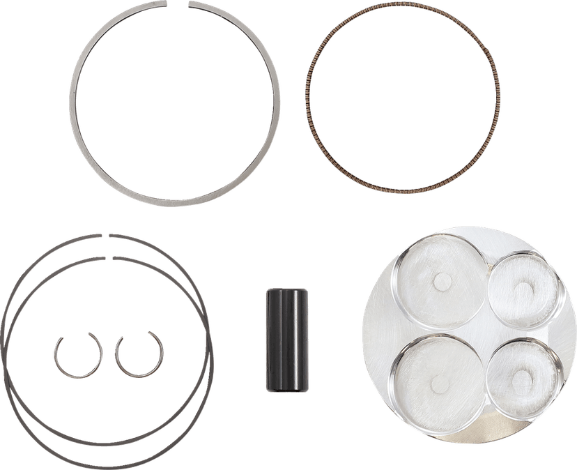 JE PISTONS 0910-6552 Piston Kit - 79.00 mm - 14.5:1 CR - Honda