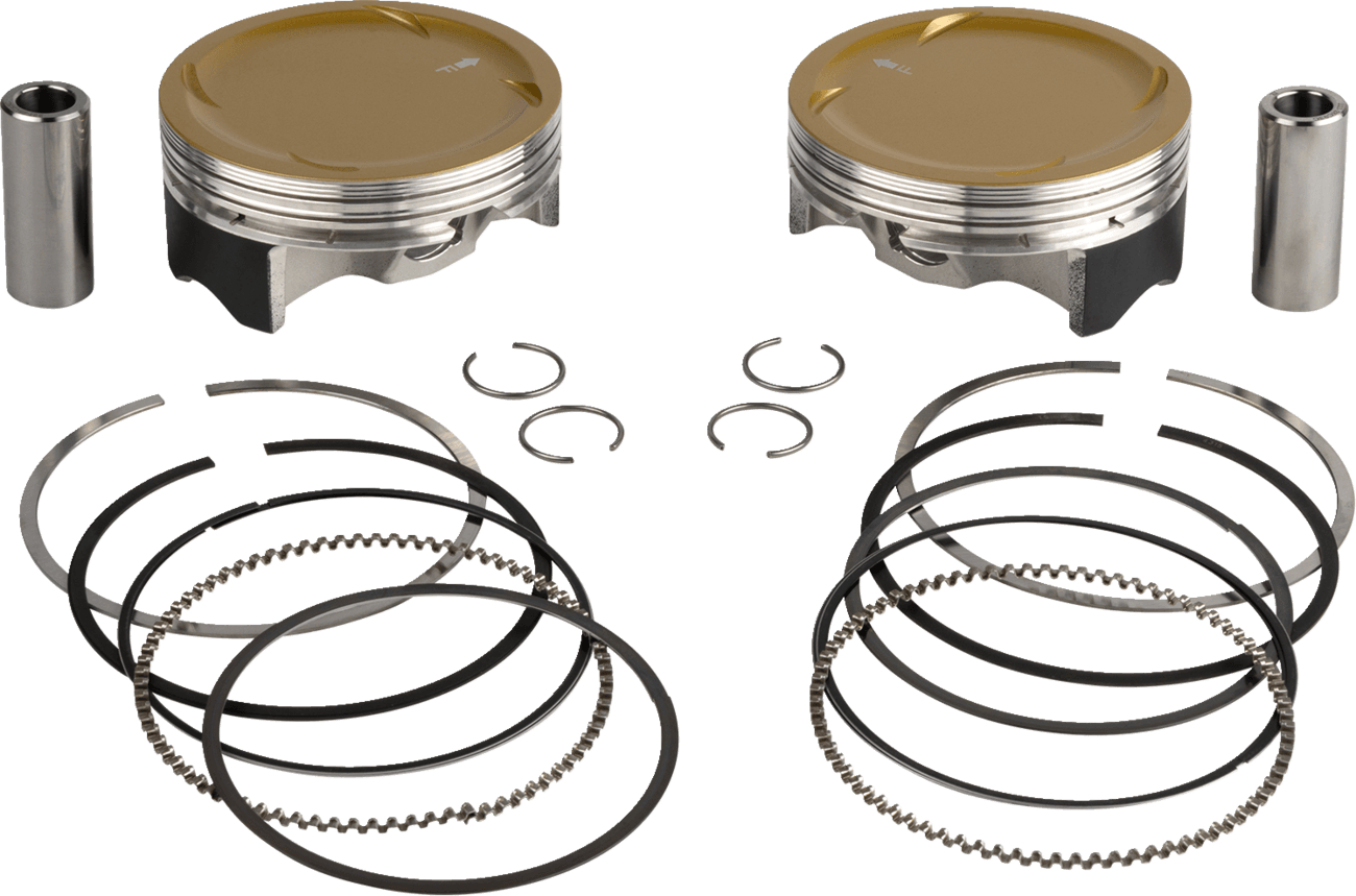 JE PISTONS 0910-6857 Piston Kit - 4.310" - 10.25:1 CR - 114"/117" M8