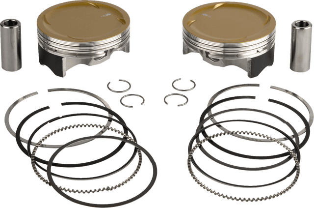 JE PISTONS 0910-6857 Piston Kit - 4.310" - 10.25:1 CR - 114"/117" M8