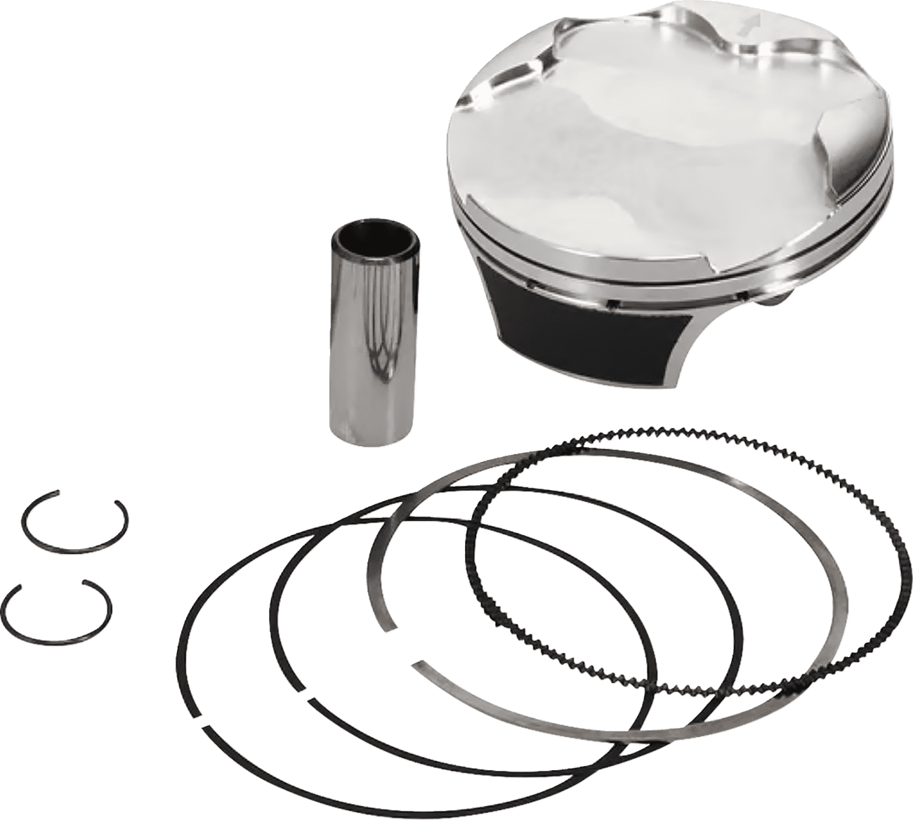 WISECO 09106922 Piston Kit - 78.00 mm - 14.1:1 CR - Kawasaki