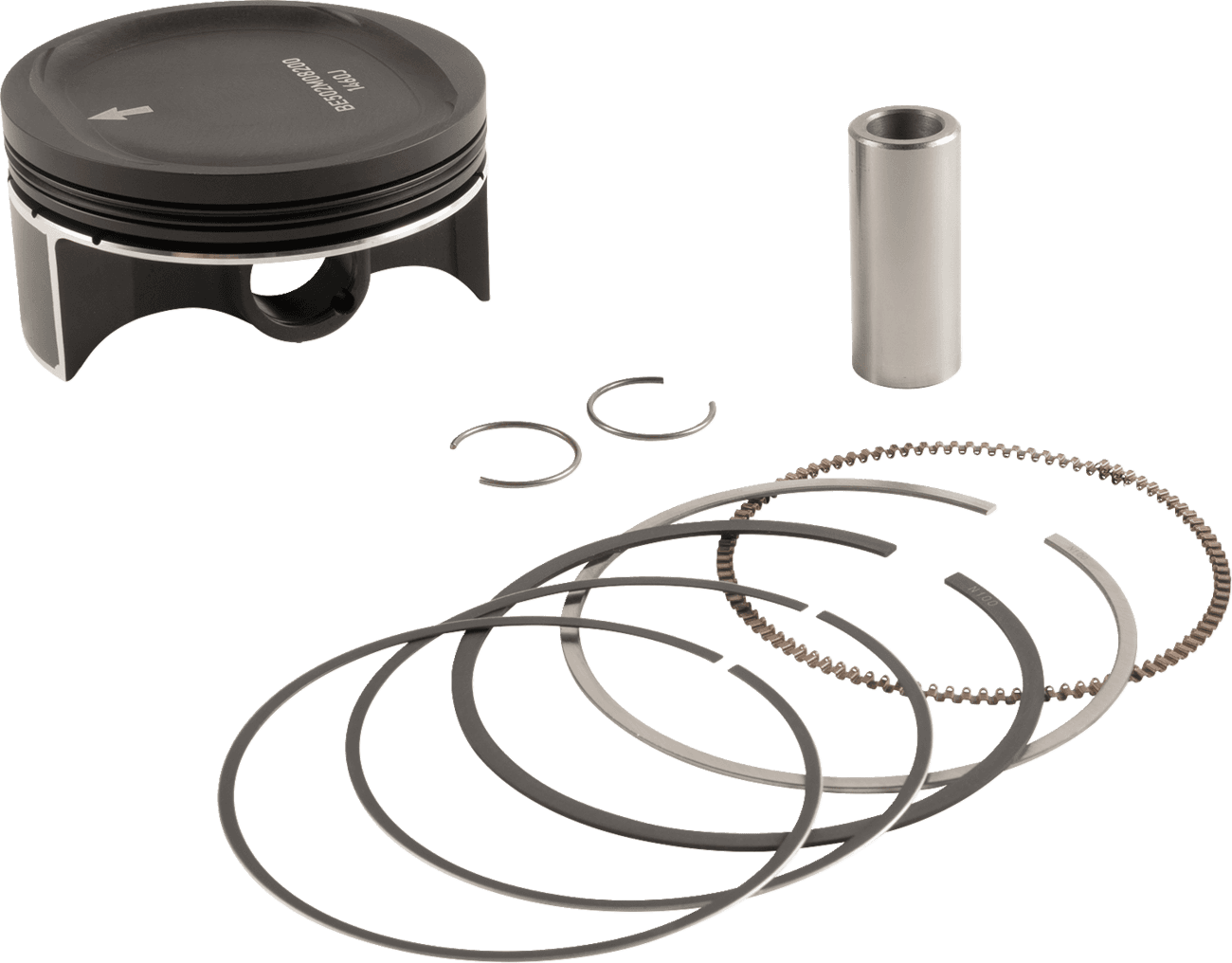 WISECO 09106951 Piston Kit - 92.00 mm - Black Edition - Kawasaki