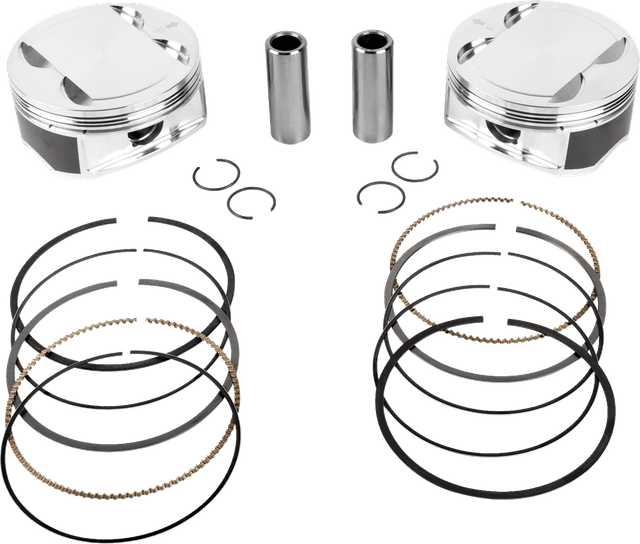 JE PISTONS 0910-6993 Piston Kit - 4.250" Bore - 4.375" Stroke - 11.5:1 CR - 107" M8
