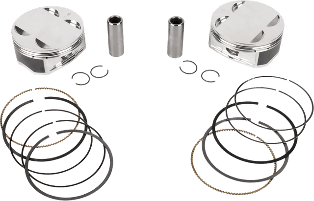 JE PISTONS 0910-6996 Piston Kit - 4.075" Bore - 4.500" Stroke - 11.5:1 CR - 114" M8