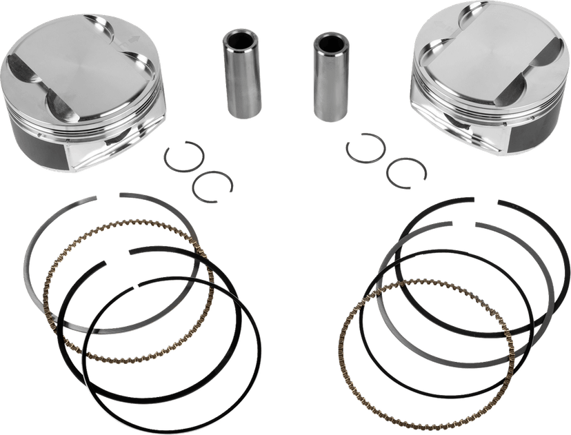 JE PISTONS 0910-6997 Piston Kit - 4.080" Bore - 4.500" Stroke - 11.5:1 CR - 114" M8