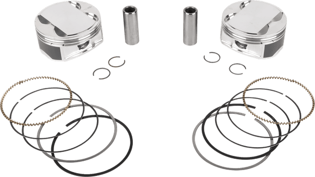 JE PISTONS 0910-6998 Piston Kit - 4.125" Bore - 4.500" Stroke - 11.5:1 CR - 114" M8