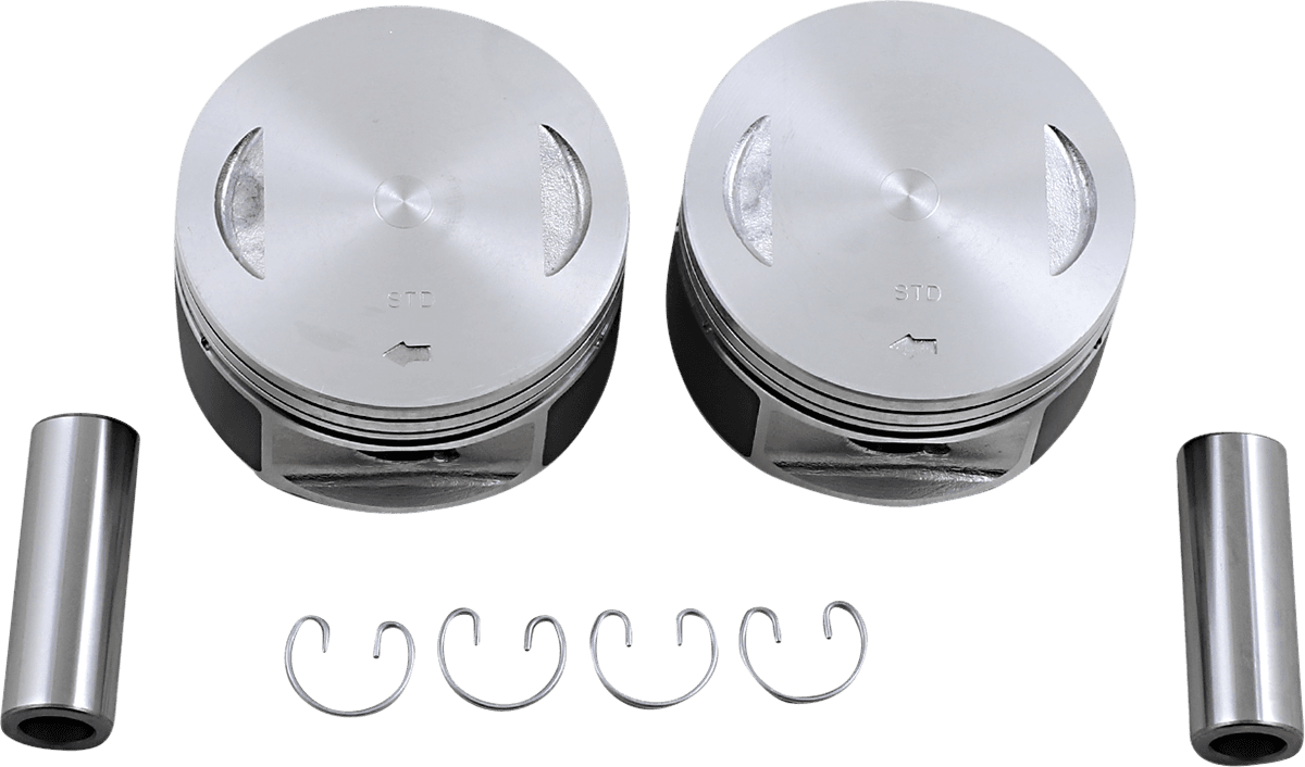 DRAG SPECIALTIES 0911-0041 Piston Kit - 3.750" Standard - 88" Motor -Twin Cam