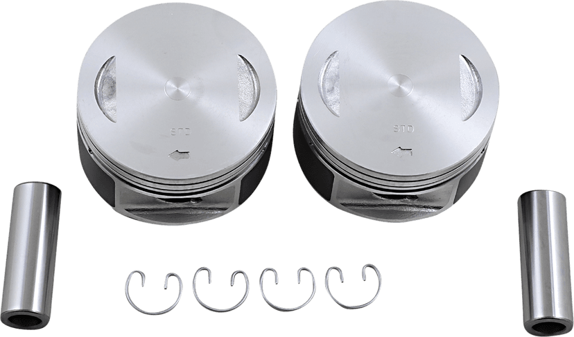 DRAG SPECIALTIES 0911-0041 Piston Kit - 3.750" Standard - 88" Motor -Twin Cam