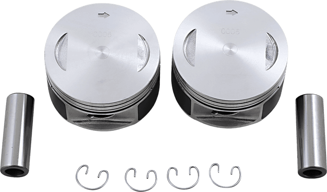 DRAG SPECIALTIES 0911-0042 Piston Kit - 3.750" +0.005" - 88" Motor - Twin Cam