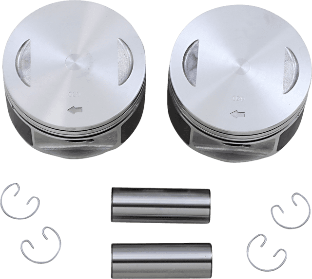 DRAG SPECIALTIES 0911-0044 Piston Kit - 3.750" +0.020" - 88" Motor - Twin Cam