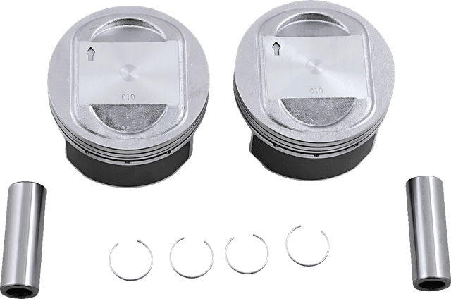 DRAG SPECIALTIES 0911-0047 Pistons - Big Bore - 3.875" +0.010" - 95" Twin Cam