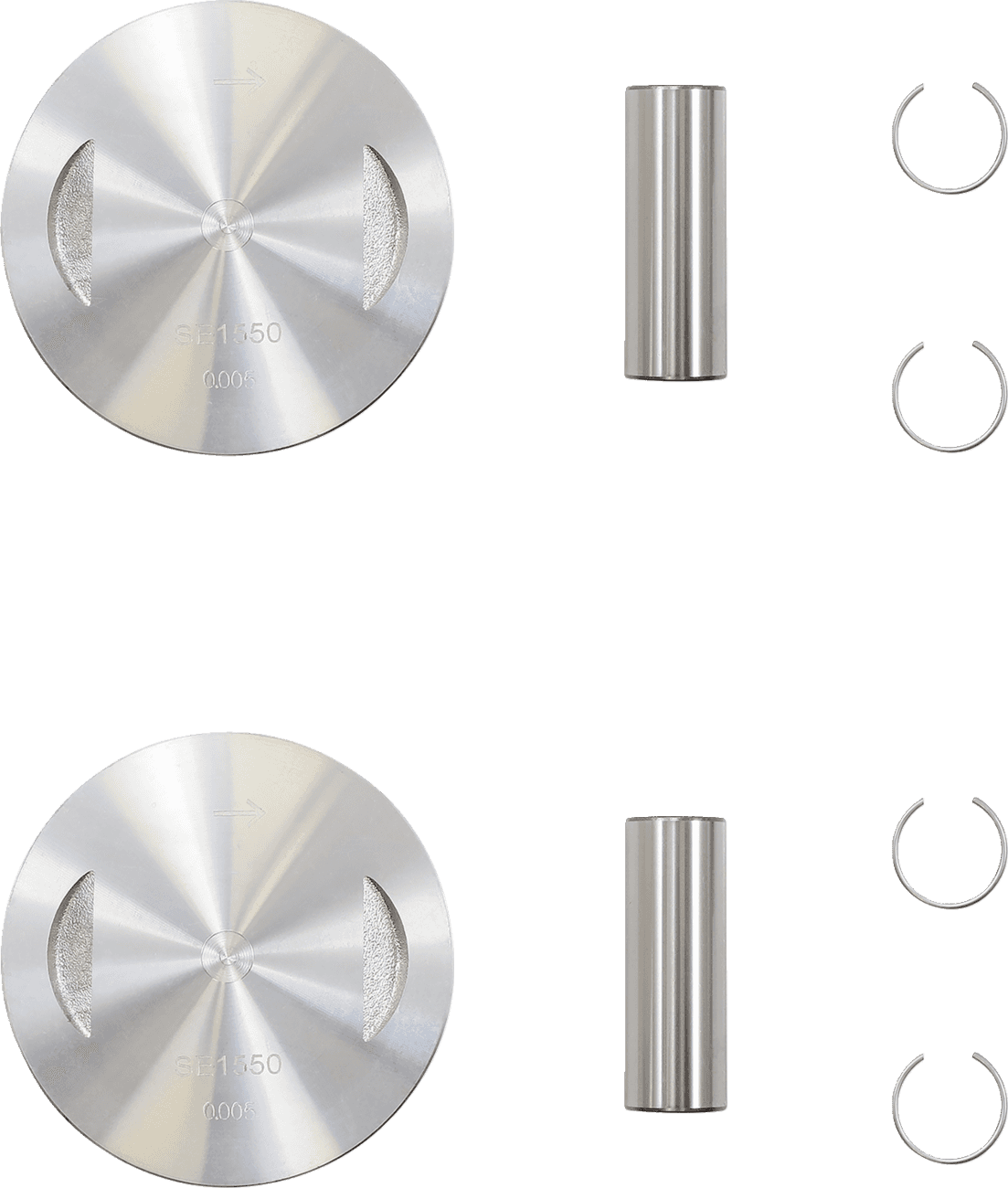DRAG SPECIALTIES 0911-0081 Piston Kit - +.005" - Twin Cam