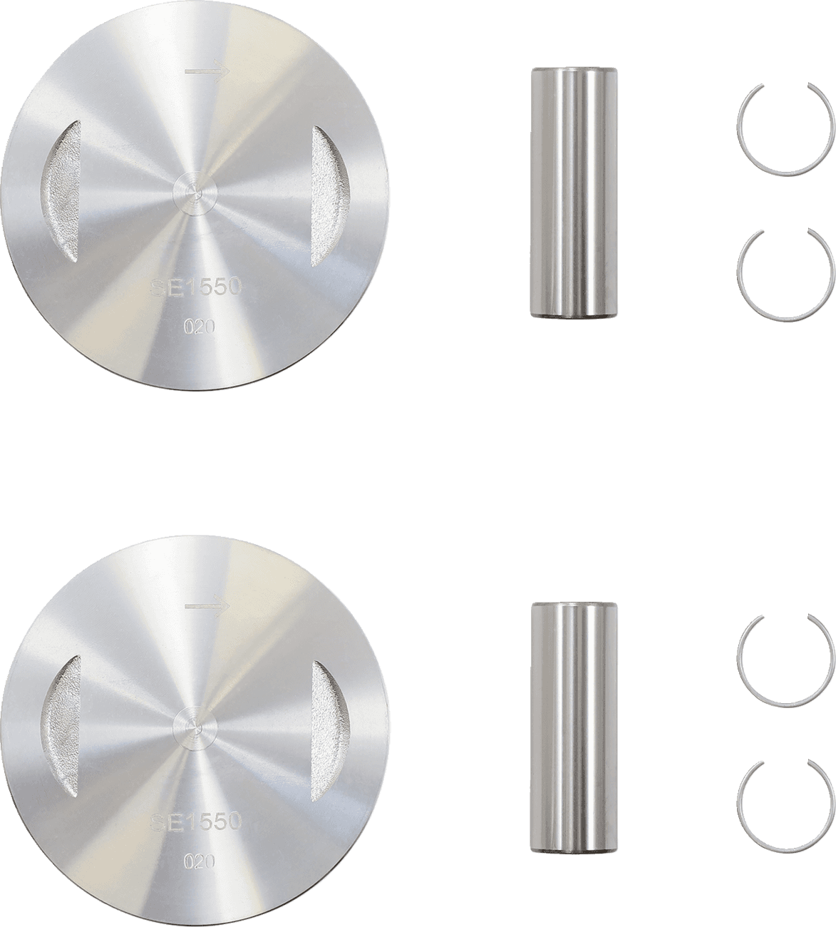 DRAG SPECIALTIES 0911-0083 Piston Kit - +.020" - Twin Cam