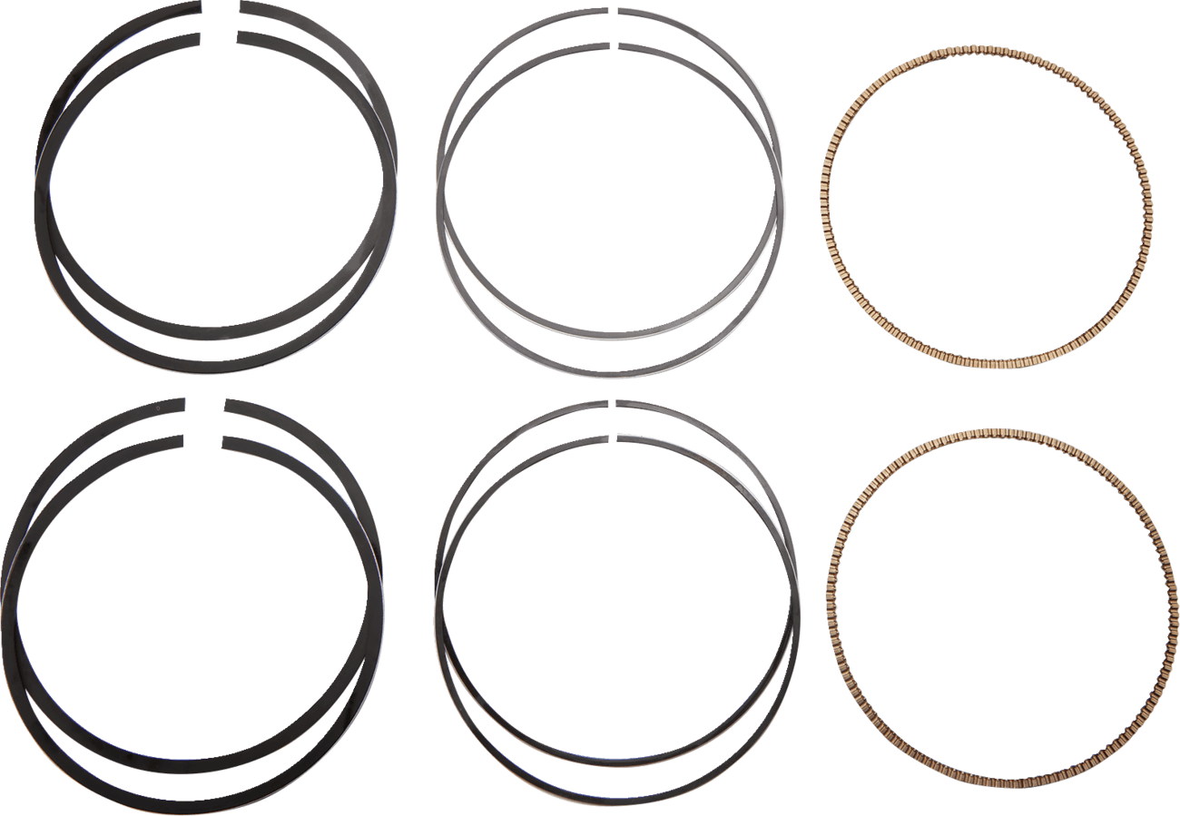 DRAG SPECIALTIES 0912-0954 Ring Set - 114" Motor - Standard - M8