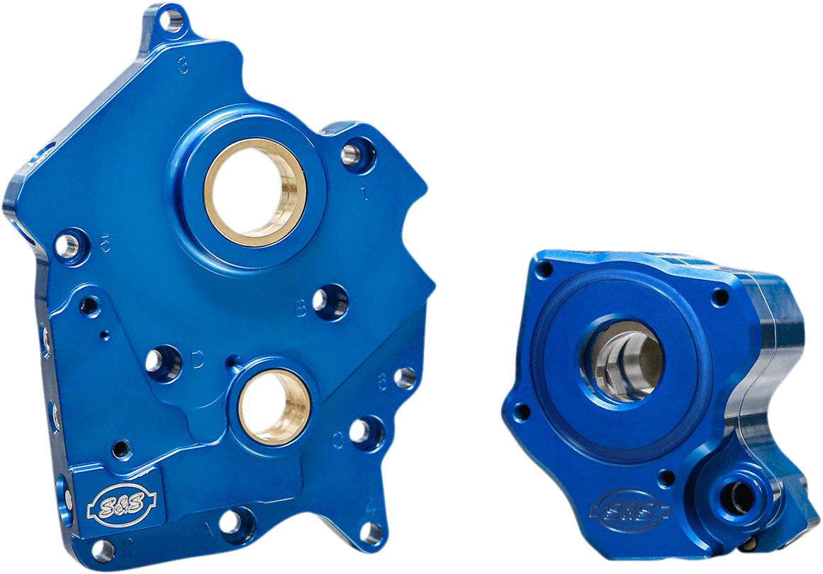 S&S CYCLE 09251690 Cam Support Plate and Oil Pump - Oil Cooled - VVT M8