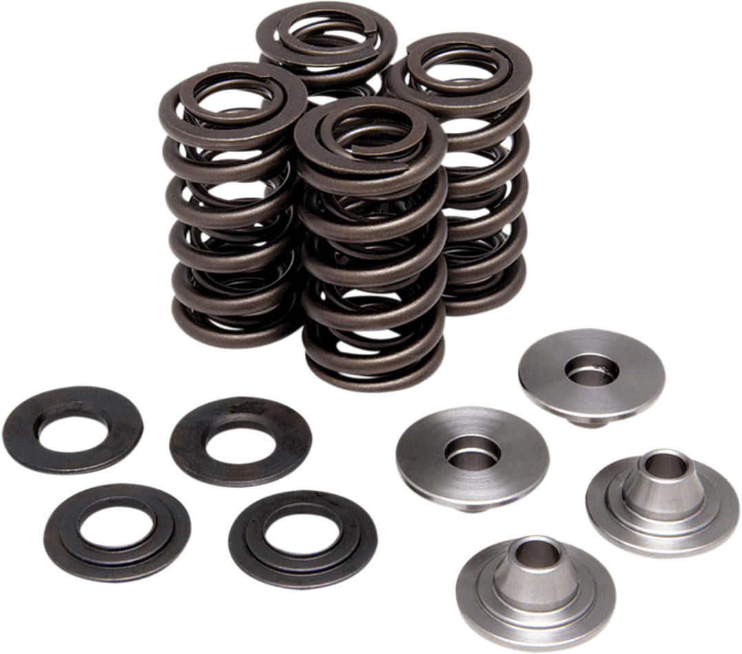 KIBBLEWHITE 0926-0167 Valve Spring Kit - 0.445" Lift - Lightweight High-Lift Racing - Kawasaki