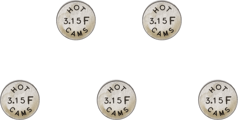 HOT CAMS 0926-1300 Valve Shim - 10.00 x 3.15 - 5 pack