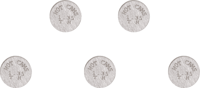 HOT CAMS 0926-1305 Valve Shim - 7.48 x 1.35 - 5 pack