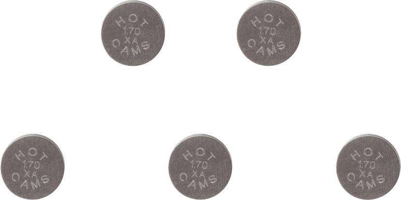 HOT CAMS 0926-1312 Valve Shim - 7.48 x 1.70 - 5 pack