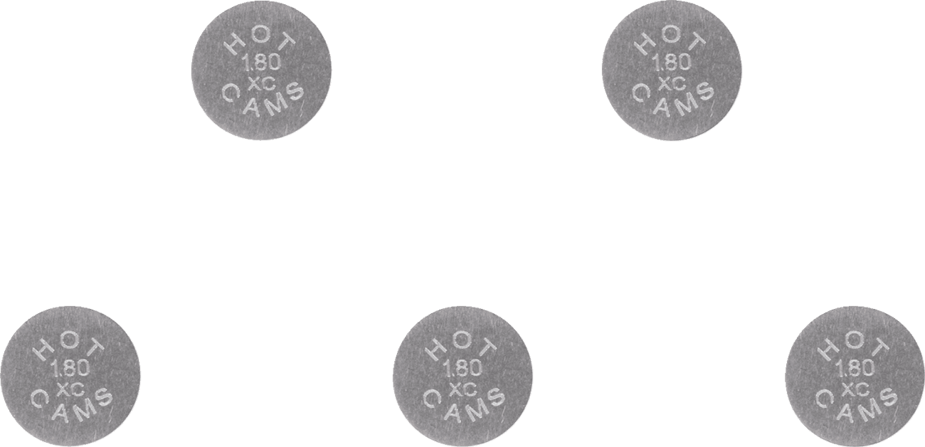 HOT CAMS 0926-1314 Valve Shim - 7.48 x 1.80 - 5 pack