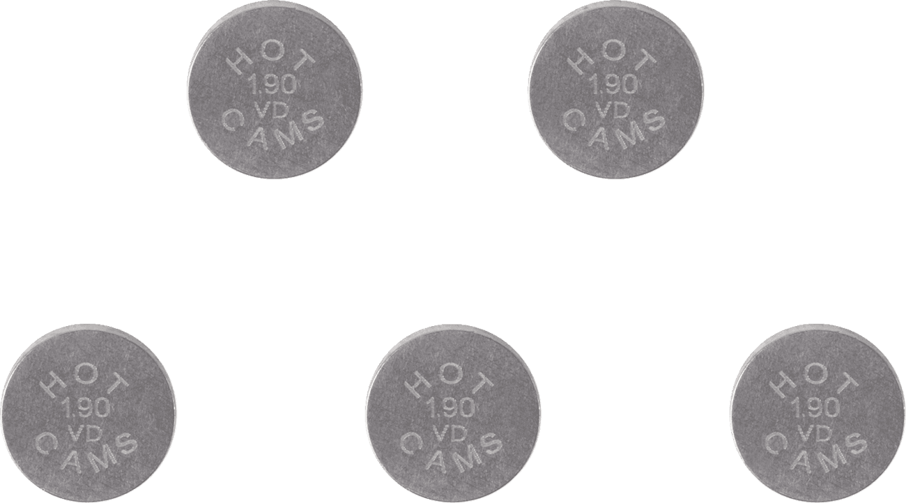 HOT CAMS 0926-1316 Valve Shim - 7.48 x 1.90 - 5 pack