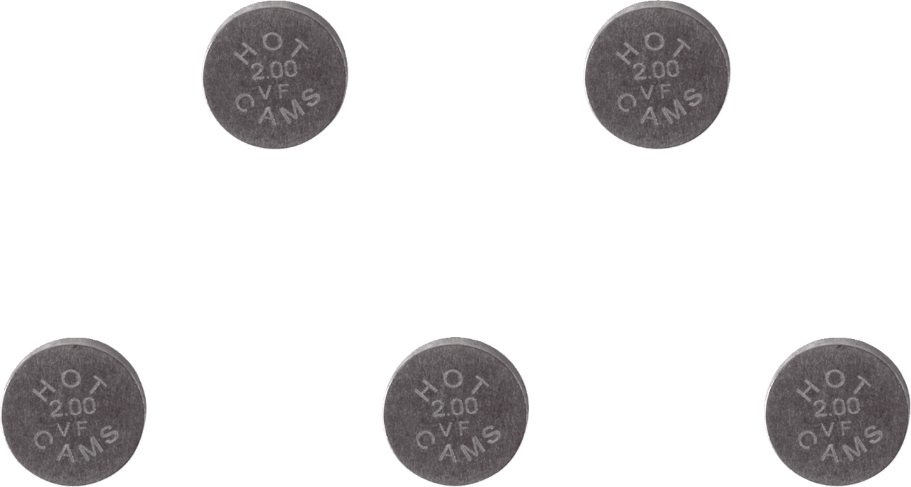 HOT CAMS 0926-1318 Valve Shim - 7.48 x 2.00 - 5 pack