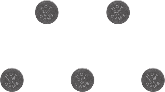 HOT CAMS 0926-1319 Valve Shim - 7.48 x 2.05 - 5 pack