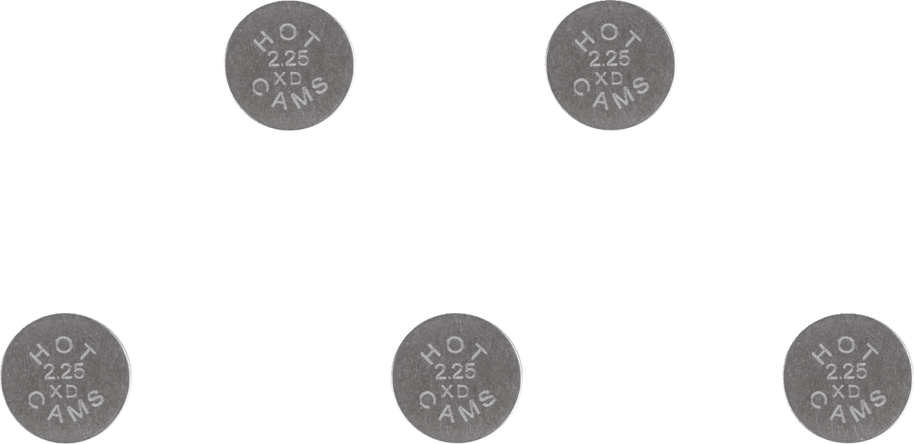 HOT CAMS 0926-1323 Valve Shim - 7.48 x 2.25 - 5 pack