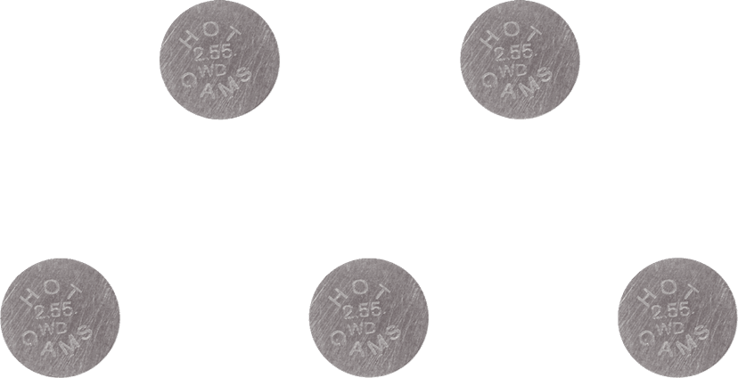 HOT CAMS 0926-1329 Valve Shim - 7.48 x 2.55 - 5 pack
