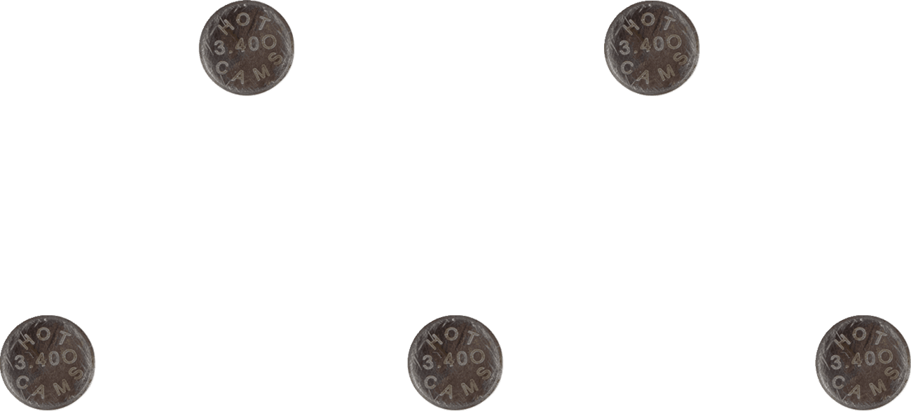 HOT CAMS 0926-1346 Valve Shim - 7.48 x 3.40 - 5 pack