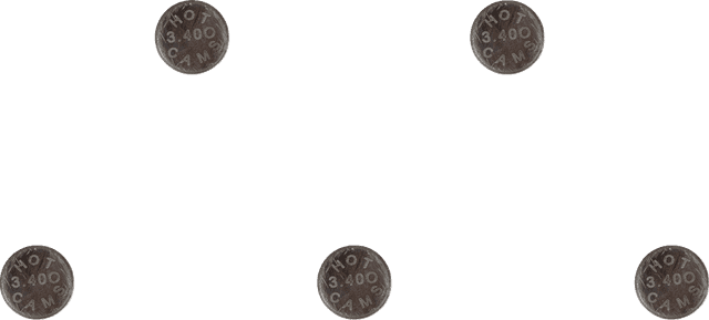 HOT CAMS 0926-1346 Valve Shim - 7.48 x 3.40 - 5 pack