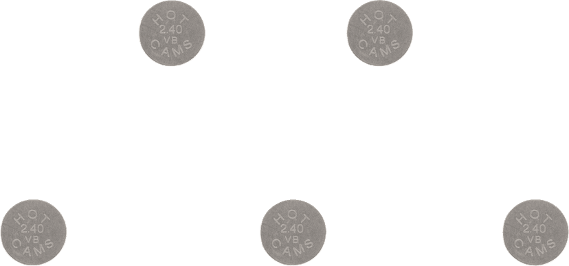 HOT CAMS 0926-1366 Valve Shim - 8.90 x 2.40 - 5 pack