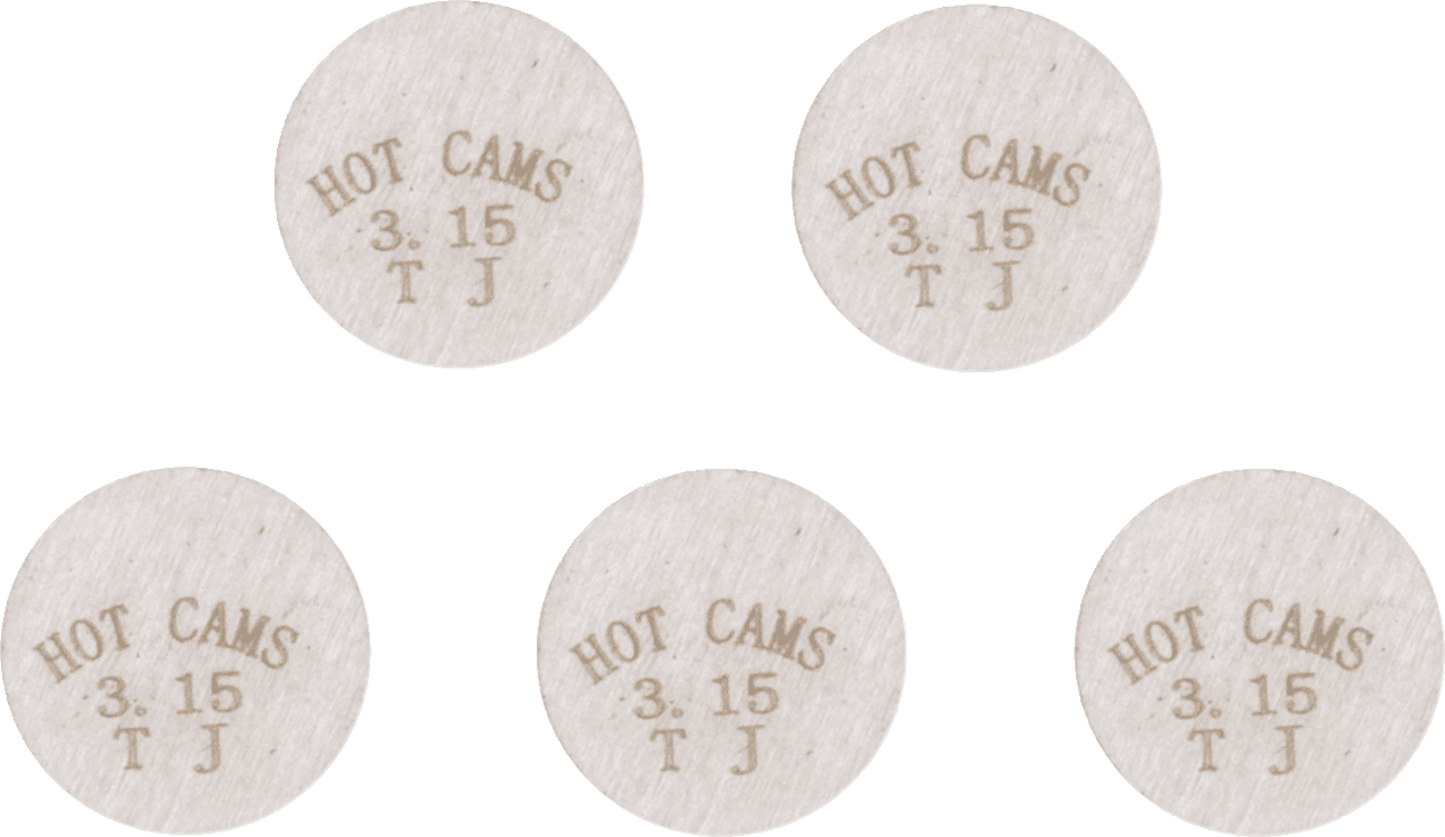 HOT CAMS 0926-1411 Valve Shim - 9.48 x 3.15 - 5 pack