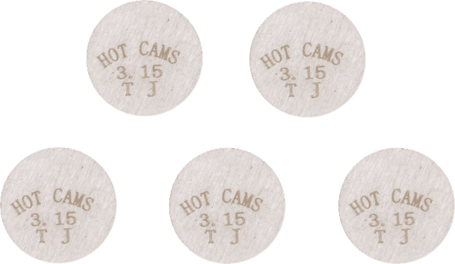 HOT CAMS 0926-1411 Valve Shim - 9.48 x 3.15 - 5 pack
