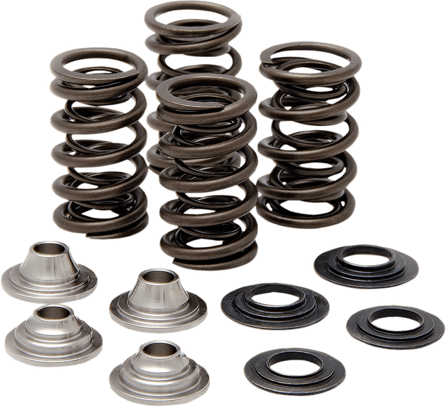 KIBBLEWHITE 0926-2359 Valve Spring Kit - 0.415" Lift - Lightweight High-Lift Racing - Kawasaki