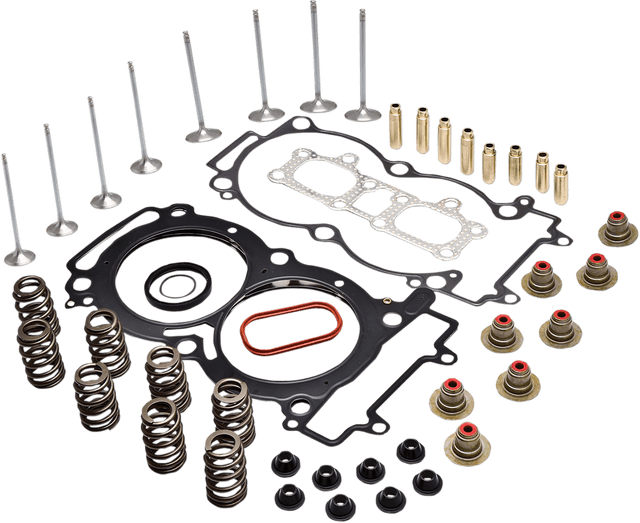 KIBBLEWHITE 0926-3160 Cylinder Head Kit - C674 Valve Guides - White Diamond® Valves - Polaris