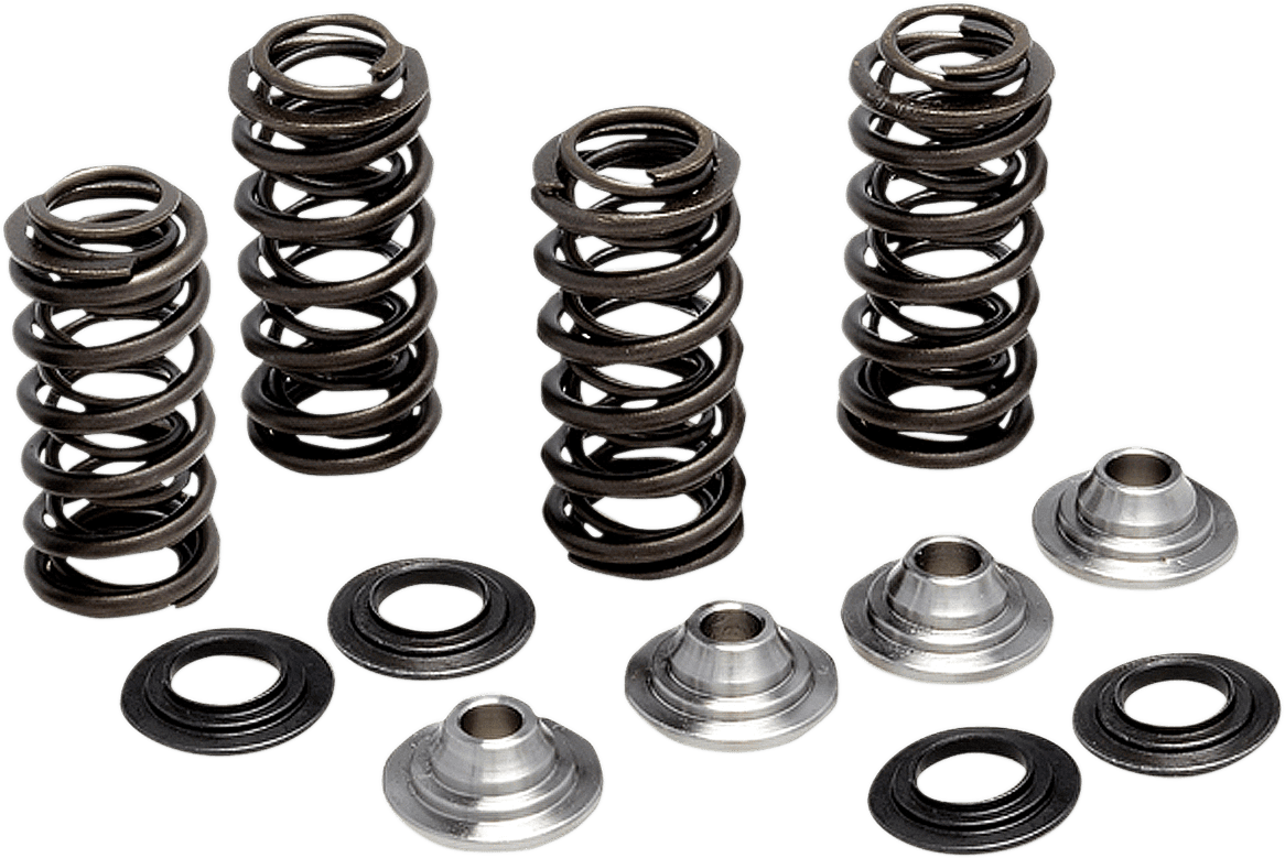 KIBBLEWHITE 0926-3161 Valve Spring Kit - 0.395" Intake Lift/0.370" Exhaust Lift - Lightweight Racing - Yamaha